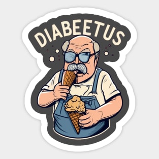 Diabeetus Sticker